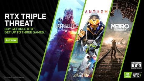 Nvidia Announces Rtx Triple Threat Game Bundle For March 2019 Bfv