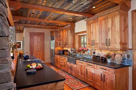 Nice Rustic Galley Kitchen Wow I Soooo Love This Kitchen Rustic