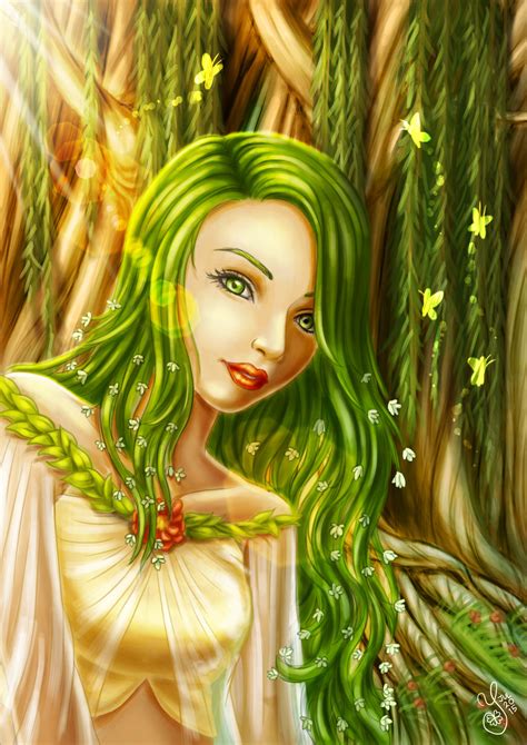 Forest Fairy By Cloverse On Deviantart