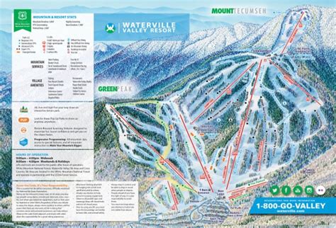 Waterville Valley Piste And Ski Trail Maps