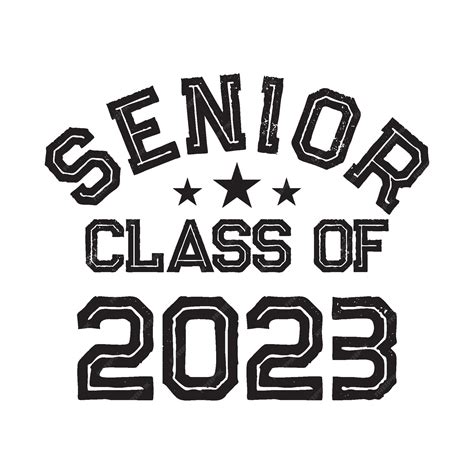 Premium Vector Senior Class Of 2023 Vector T Shirt Design