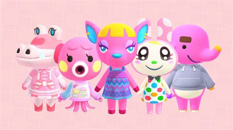 Tous Les Villageois Roses Dans Animal Crossing New Horizons Trucos Y