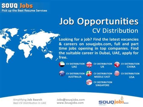 Jobs In Dubai Cv Distribution Cv Writing Services Resume Writing