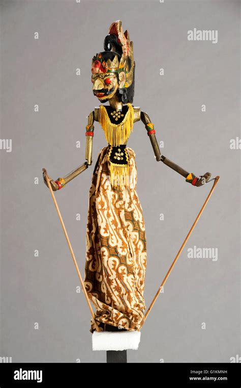Indonesian Wayang Golek Doll Puppet Stock Photo Alamy