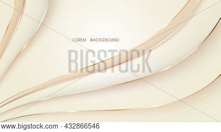 Beige Abstract Layer Vector Photo Free Trial Bigstock