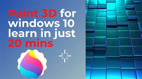 Learn How To Use Microsoft Paint 3d Tutorial For Begineers Youtube