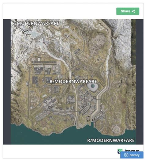 Call Of Duty Modern Warfare Warzone Battle Royale Release Map