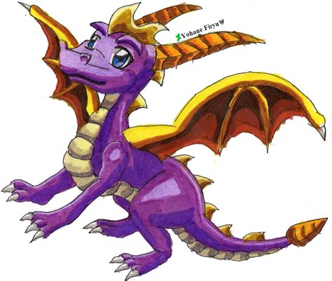 Spyro The Dragon By Yohane Ryuzo On Deviantart