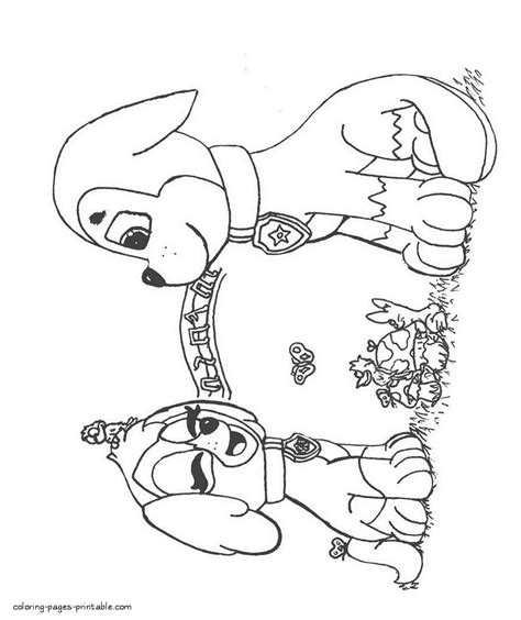 Whenever you're in trouble, just yelp for help! when finishing. Paw Patrol Printables Coloring Pages at GetColorings.com ...