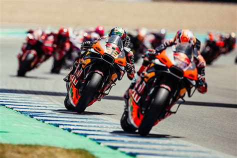 Red Bull Ktm Sign Off Milestone Motogp Weekend In Spain With Double