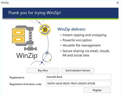 Winzip Registration And Activation Code How To Find Them