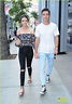 Full Sized Photo of gabriel conte jess bauer hold hands los angeles 02 ...