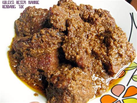 Inilah resep masakan rendang daging yang dilengkapi dengan petunjuk lengkap cara memasak rendang. RESEPI NENNIE KHUZAIFAH: RENDANG TOK
