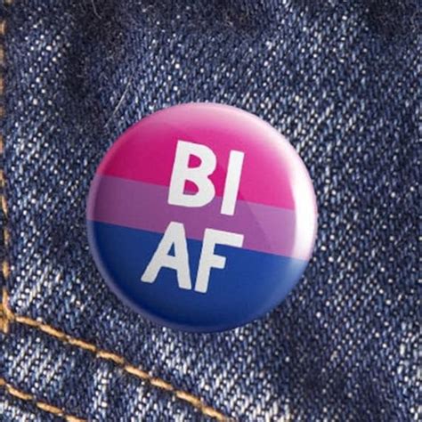 bisexual badge bi af 25mm pin badge bisexual ts bi etsy