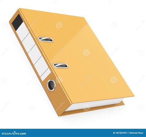The Brown Folder Stock Illustration Illustration Of Information 48782990