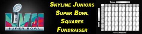 2023 Super Bowl Squares Fundraiser Dallas Skyline Juniors Volleyball