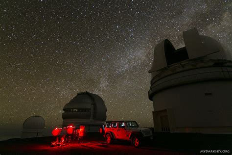 Stars Above Mauna Kea Observatory Professional Astronomers Flickr