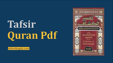 Download Kitab Tafsir Al Kasyaf Pdf Nderekngaji