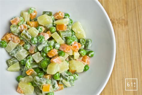 Macédoine De Légumes En Salade Recette 61°degrés