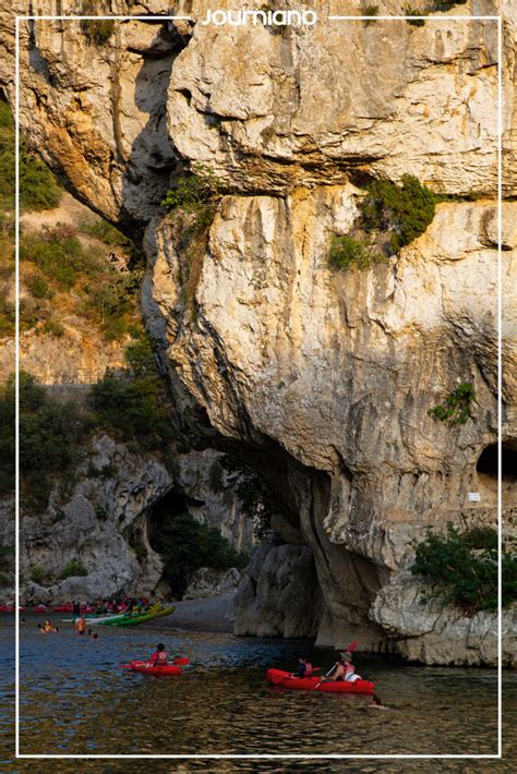 Vallon Pont Darc In France A Masterpiece Made By Mother Nature