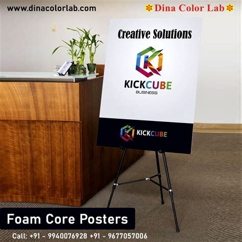Foam Core Poster Foam Board Printing Custom Signage Personalized