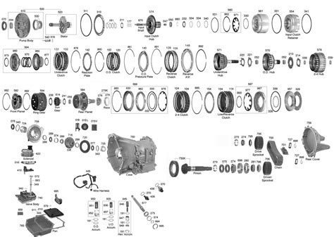 606 Transmission Parts Diagram Trans Parts Online