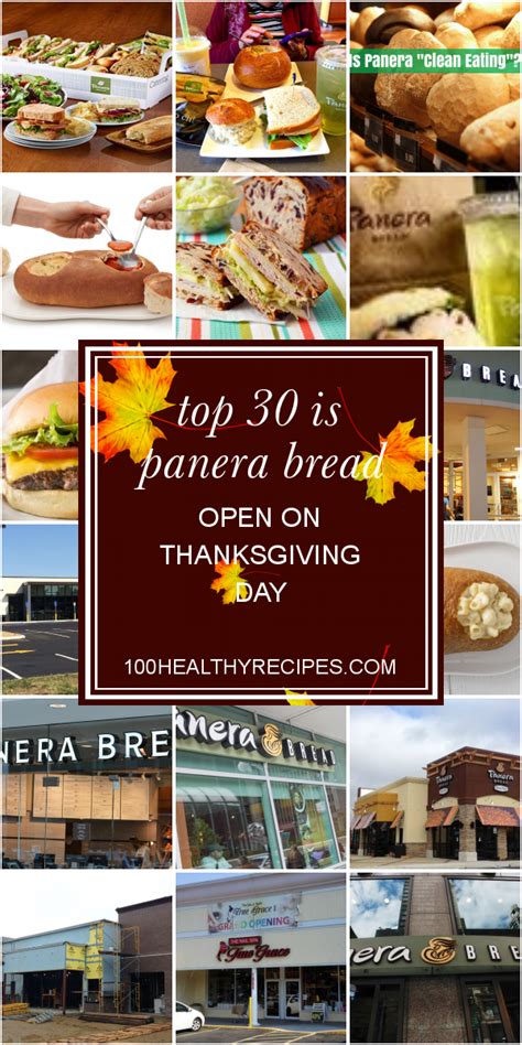 Panera bread is closed on two days of the year and those days are christmas and thanksgiving! Top 30 is Panera Bread Open On Thanksgiving Day - Best ...