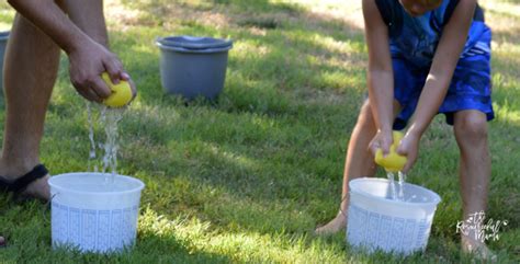 Fill The Bucket Outdoor Water Game The Resourceful Mama