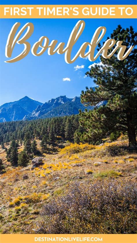 Things To Do In Boulder Co Guide For First Time Visitors Colorado