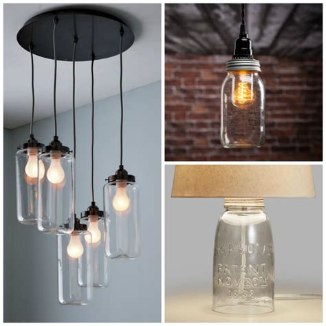Mason Jar Lighting Fixtures For Your Rustic Home The Country Chic Cottage