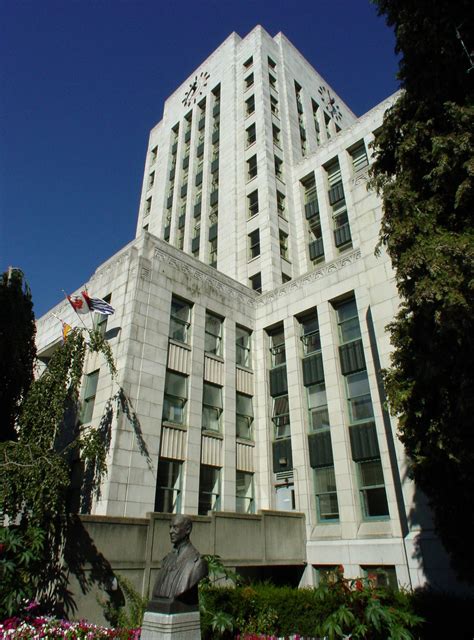 Vancouver City Hall West 12th Avenue Vancouver British Columbia
