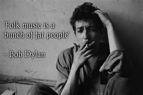 We Love This Controversial Quote From Bob Dylan On Folk Music What