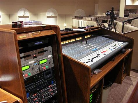 church media and sound booth design plans - Google Search | 교회
