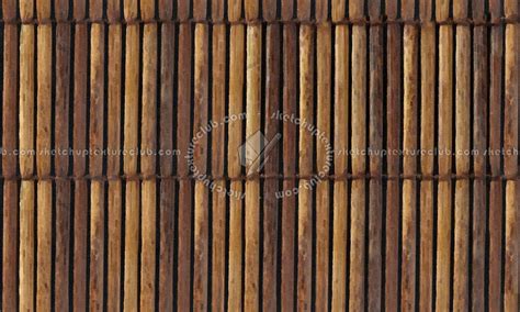 Old Bamboo Fence Texture Seamless 12283