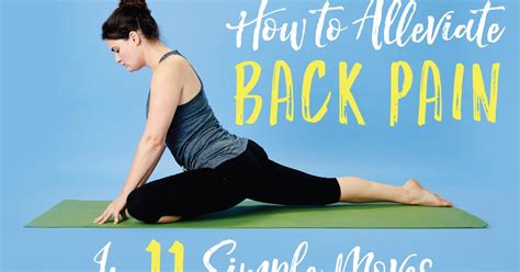 How To Alleviate Back Pain In 11 Simple Moves Livestrongcom