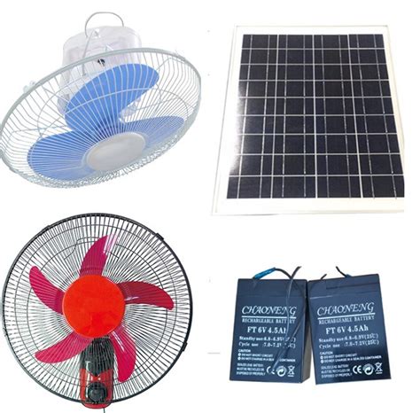 16 Inch 12v Rechargeable Ac Dc Solar Remote Control Electric Wall Mounted Ventilator Fan China