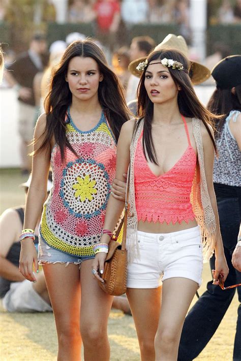 Victoria Justice And Madison Reed Coachella Music And Arts Festival In