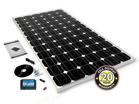 Our Pv Logic 150w Motorhome Solar Panel Kit With 10ah Controller Are Of
