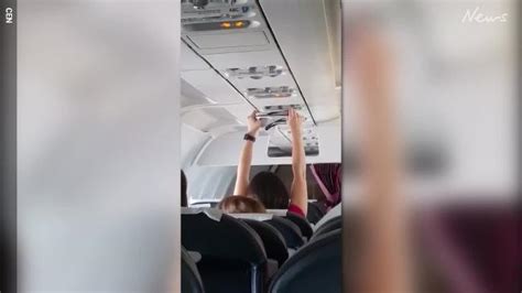 Woman Caught Drying Underwear On Plane In Footage L Video Au — Australias Leading