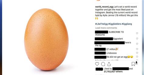 Meet The Egg That Broke Kylie Jenners Instagram Record