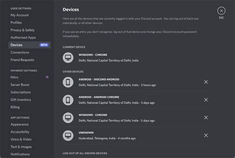 How To Check Where My Discord Account Is Logged In Techwiser Gulf