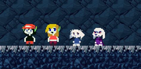 Cave Story Quote Sprite Cave Story Quote And Curly Brace Sprites By Shootingsutaa On