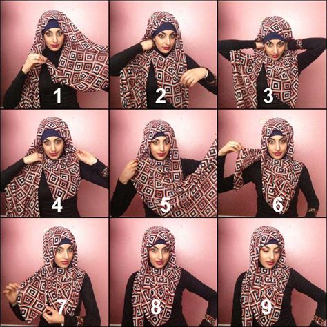 Different Hijab Styles Step By Step طريقة عمل الاشياء وشرح البرامج