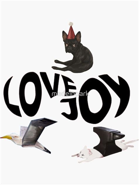 Lovejoy Band Lovejoy Are You Alright Lovejoy Pebble Brain Lovejoy Knee Deep At Atp Sticker By