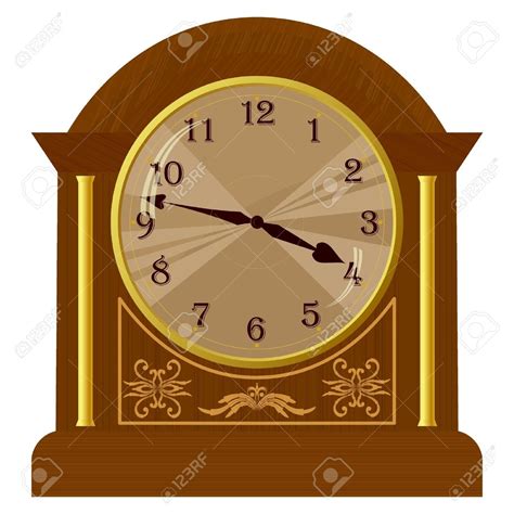 Old Fashioned Clock Clipart Clip Art Library