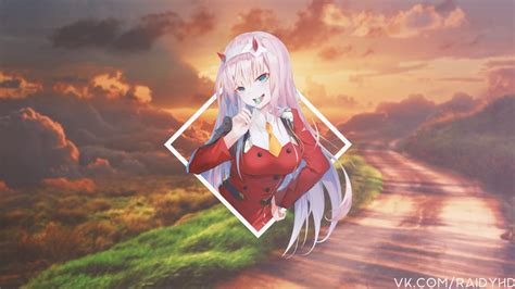 Zero Two 1920x1080 Zero Two Hd Wallpaper Background Image