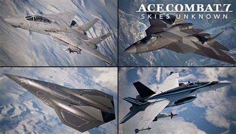 Ace Combat 7 Skies Unknown Top Gun Maverick Aircraft Set Dlc Has