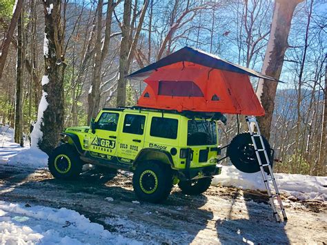 Jeep Jk Teraflex Roof Rack And Tepui Tent Installation Grj Offroad