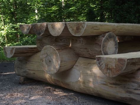 These free woodworking picnic table plans will help you to all kinds of picnic tables from the most classical picnic tables, modern picnic tables, folding picnic tables, convertibles picnic tables, and. Log picnic table plans ~ Laena mustada