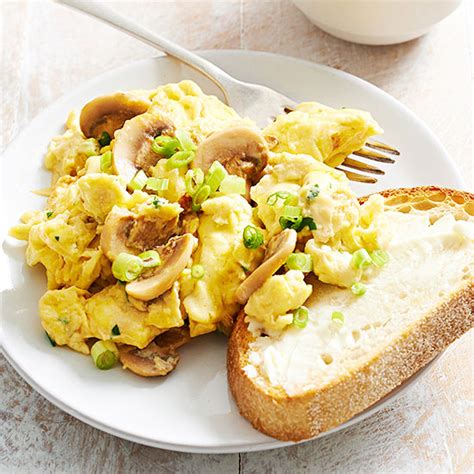 Christina holmes/bon appetit / via bonappetit.com. Mushroom Scrambled Eggs | Better Homes & Gardens